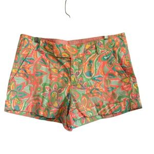Lilly Pulitzer Barclay 3 inch length Chino Multicolor shorts Women’s Size 10